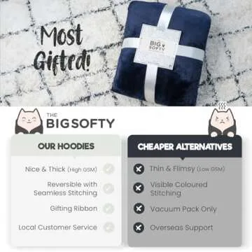 Trekki Oversized Hoodie Blanket for All Ages