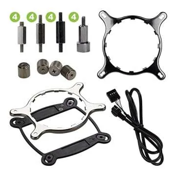 EVGA CLC 120 Liquid/Water CPU Cooler, RGB LED Cooling 400-HY-CL12-V1