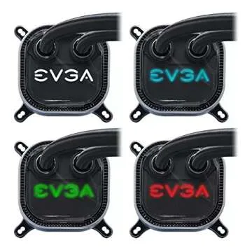 EVGA CLC 120 Liquid/Water CPU Cooler, RGB LED Cooling 400-HY-CL12-V1
