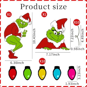 Festive Christmas Car Magnets for Holiday Cheer