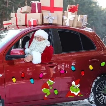Festive Christmas Car Magnets for Holiday Cheer