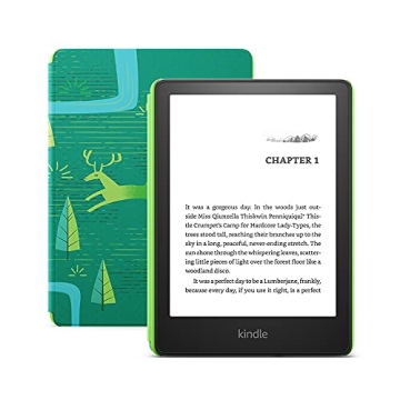 Kindle Paperwhite Kids - Enhance Daily Reading with 16GB Emerald Forest