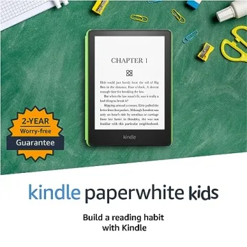 Kindle Paperwhite Kids - 16GB Storage for Big Readers