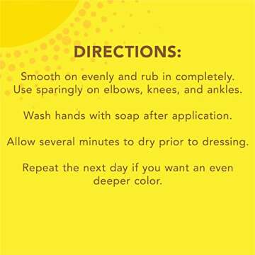 Jergens Natural Glow Instant Sun Sunless Tanning Moisturizer + Bronzer, Self Tanner, Deep Bronze, for Natural-Looking Tan, 6 Ounce