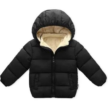 Toddler Winter Coats with Hoods for Boys & Girls