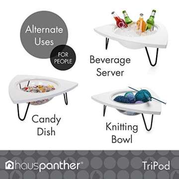 Primetime Petz Hauspanther Tripod Cat Lounge Pod - White