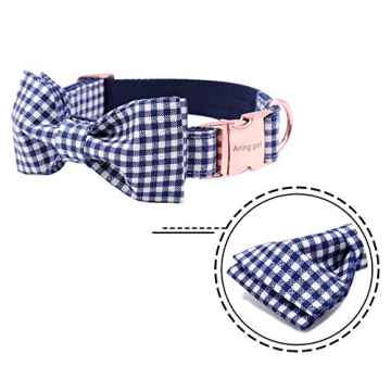 Adjustable Bowtie Dog Collar for All Sizes - ARING PET