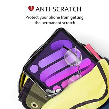 iCarez Anti-Glare Matte Screen Protector for iPad Mini 6 & 7