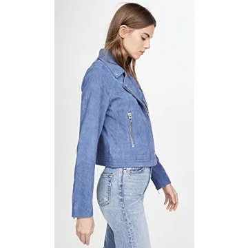Stylish BLANKNYC Suede Moto Jacket for Women