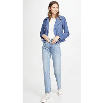 Stylish BLANKNYC Suede Moto Jacket for Women