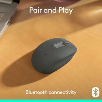 Logitech M196 Bluetooth Wireless Mouse - Portable, Eco-Friendly & Efficient