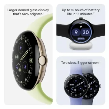 Explore Google Pixel Watch 4 with AI & Long Battery Life