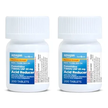 Famotidine Tablets 20mg for Heartburn Relief - 400 Count