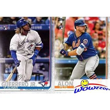 2019 Topps Baseball MASSIVE 706 Card Complete EXCLUSIVE Factory Set with (2) PETE ALONSO & (2) VLADIMIR JR ROOKIES & Bonus WOWZZER Mystery Pack with AUTO or MEM Card! Includes ALL Series 1 & 2 Cards!