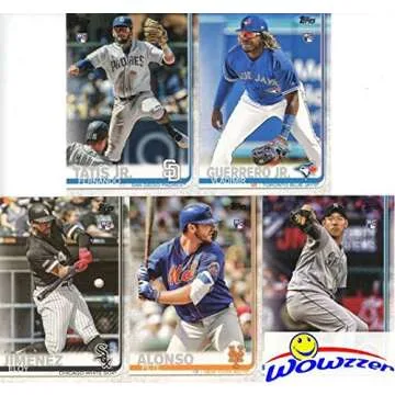 2019 Topps Baseball MASSIVE 706 Card Complete EXCLUSIVE Factory Set with (2) PETE ALONSO & (2) VLADIMIR JR ROOKIES & Bonus WOWZZER Mystery Pack with AUTO or MEM Card! Includes ALL Series 1 & 2 Cards!