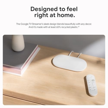 Google TV Streamer 4K with Voice Search and 32GB Storage