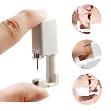 CHUANCI Disposable Sterile Ear Piercing Kit for All Ages