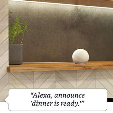 Echo Dot (4th Gen) | Charcoal with Sengled Bluetooth bulb | Alexa smart home starter kit