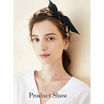 Jaciya 6-Piece Knotted Bow Headbands for Women
