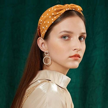 Jaciya 6-Piece Knotted Bow Headbands for Women