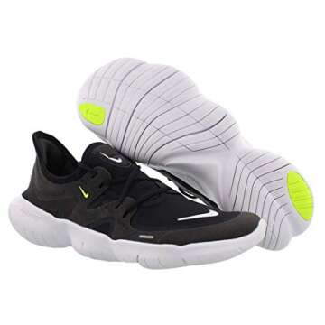 Nike Women's Running Track & Field Shoes, Multicolour Black White Anthracite Volt 000, 7.5 US