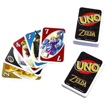 Mattel Games UNO - The Legend of Zelda Card Game with Special Rules