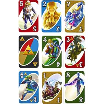 Mattel UNO The Legend of Zelda Card Game for Families