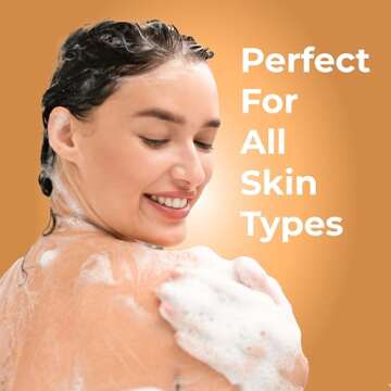 Amphibian Organics Turmeric Soap - All Natural Gentle Cleanser for All Skin Types. No Stain Face & Body Cleanser for Men, Women & Teens.