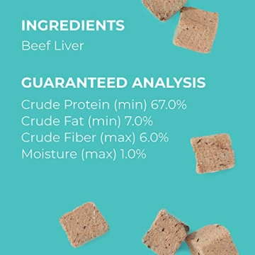 Pet Botanics Freeze-Dried Beef Liver Treats for Dogs
