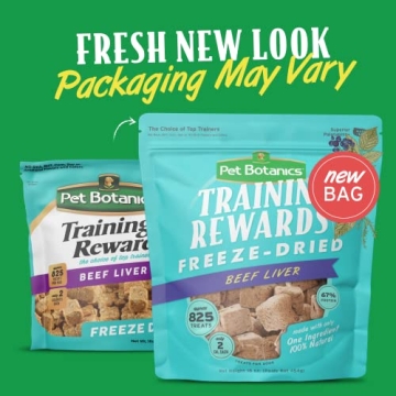 Pet Botanics Freeze-Dried Beef Liver Treats for Dogs