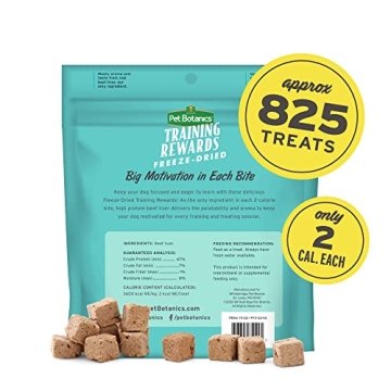 Pet Botanics Freeze-Dried Beef Liver Treats for Dogs