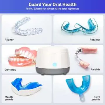 Retainer Cleaning Machine - Ultrasonic Cleaner for Dental Care