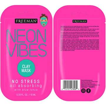 Freeman Beauty Face Masks Skincare Collection - Peel-Off, Clay, Gel and Sheet Mask, Silicone Brushes, and Peel Pad, 16 Count