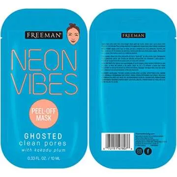 Freeman Beauty Face Masks Skincare Collection - Peel-Off, Clay, Gel and Sheet Mask, Silicone Brushes, and Peel Pad, 16 Count