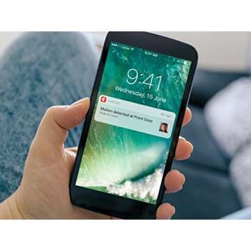 August Home AB-R1 Silver August Doorbell Camera, 1st generation, 1 x 2.9 x 2.9