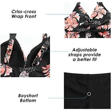 Stylish SEAFORM Women's Tankini with Tummy Control