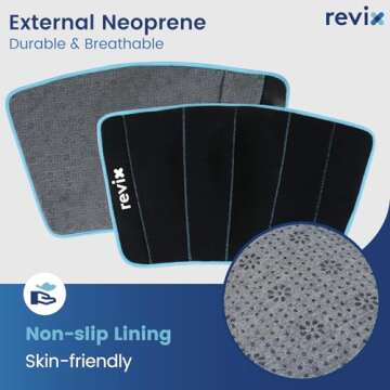 REVIX Calf Shin Ice Packs for Effective Pain Relief