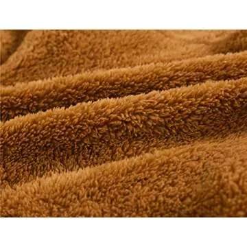 Toddler Girls Boys Fleece Hoody Jacket Zip Up Teddy Coat Warm Winter Outwear