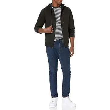 Comfortable Amazon Essentials Full-Zip Sweatshirt for Men