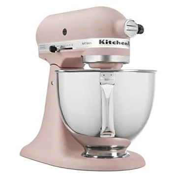 KitchenAid Artisan 5 Quart Tilt Head Mixer in Feather Pink