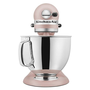 KitchenAid Artisan 5 Quart Tilt Head Mixer in Feather Pink