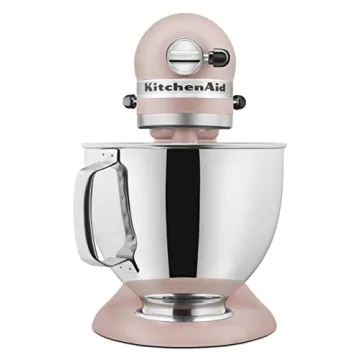 KitchenAid Artisan 5 Quart Tilt Head Mixer in Feather Pink