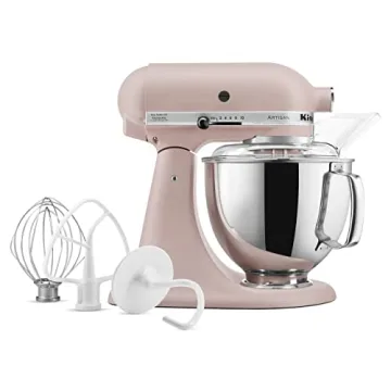 KitchenAid Artisan 5 Quart Tilt Head Mixer in Feather Pink