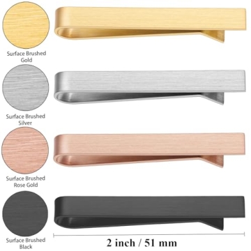 HAWSON Tie Clip for Men - Elegant Accessory in Gold