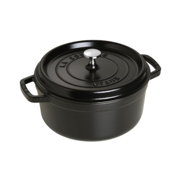 STAUB Dutch Oven 4-qt Round Cocotte Made in France
