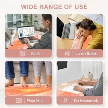 HAOCOO Heated Desk Pad - Cozy Warmth for Your Office