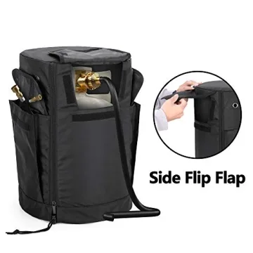 Durable samdew 20 lb Propane Tank Cover with Storage Features