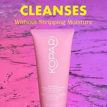 Kopari Hydrating Body Wash - Non-Toxic, Paraben Free, Gluten Free & Cruelty Free - Made with Organic...