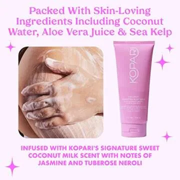 Kopari Hydrating Body Wash - Non-Toxic, Paraben Free, Gluten Free & Cruelty Free - Made with Organic Coconut Oil - 9 oz