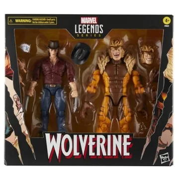 Marvel Wolverine 50th Anniversary Sabretooth Action Figures